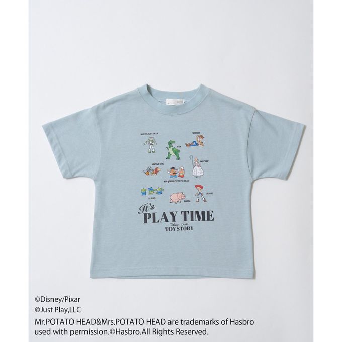 日本 b-ROOM - 聯名限定 短袖上衣-玩具圖鑑-白