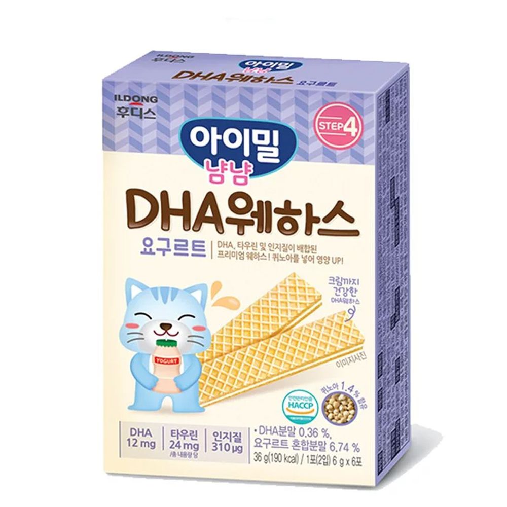韓國Ildong Foodis日東 - 藜麥威化餅-DHA優格