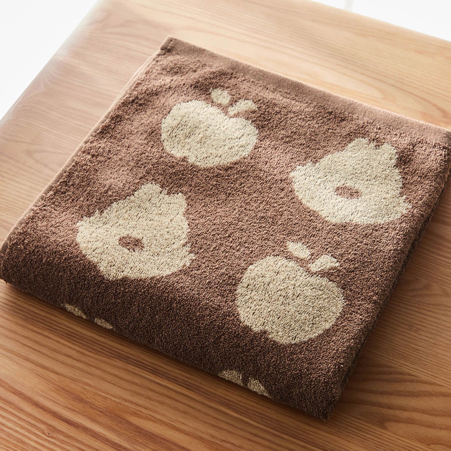 日本千趣會 - 迪士尼 長毛巾三件組-奇奇蒂蒂-咖 (34x75cm)