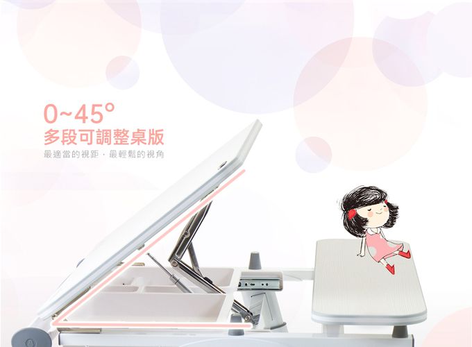 大將作 kid2youth - M2 Plus-XXS成長桌椅組(含BABO椅)/兒童書桌椅-深海藍