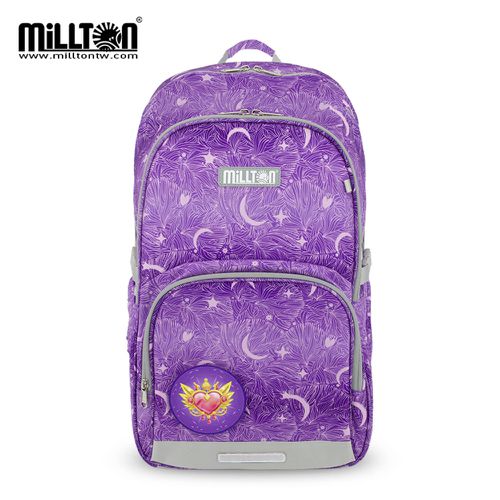 軍規雙軸護脊書包｜紫夜星月Purple Night｜30L 800g