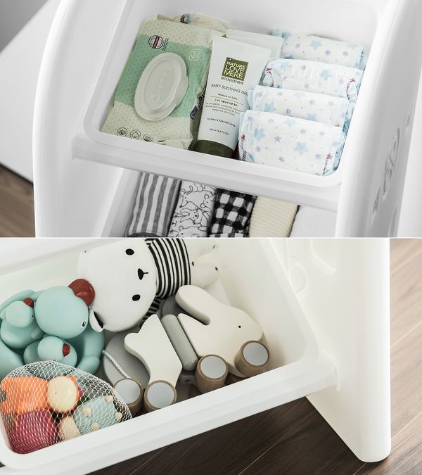 【韓國 ifam】夢幻兒童收納家具 書架收納組、多功能收納櫃