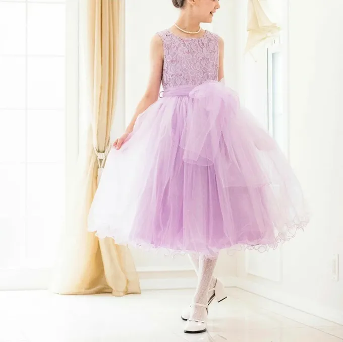 日本 Catherine Cottage - 夢幻層次蝴蝶結洋裝/小禮服-土耳其藍