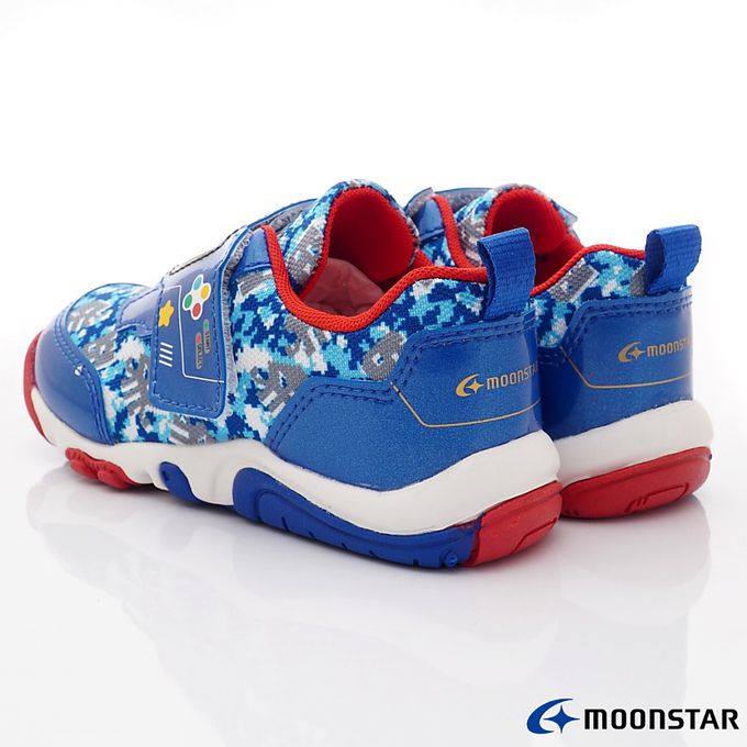 Moonstar日本月星 - 月星玩耍速乾公園鞋款-CRC23295藍(中小童段)-機能運動鞋-藍
