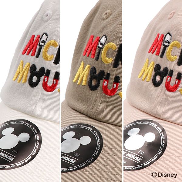 日本西松屋 - 聯名款 印花兒童帽/棒球帽-繽紛米奇-灰棕 (頭圍52cm)