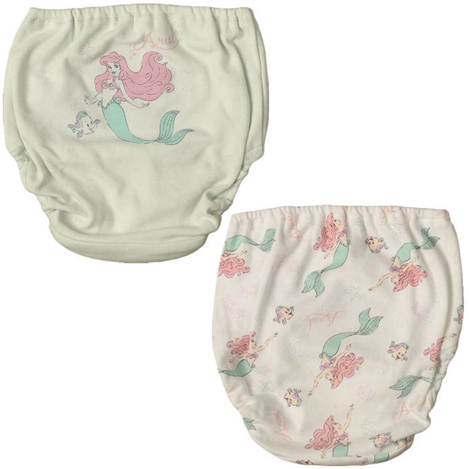 akachan honpo - 內褲2件組-小美人魚-綠色