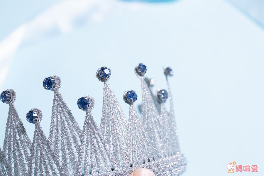 皇冠造型髮箍-銀色