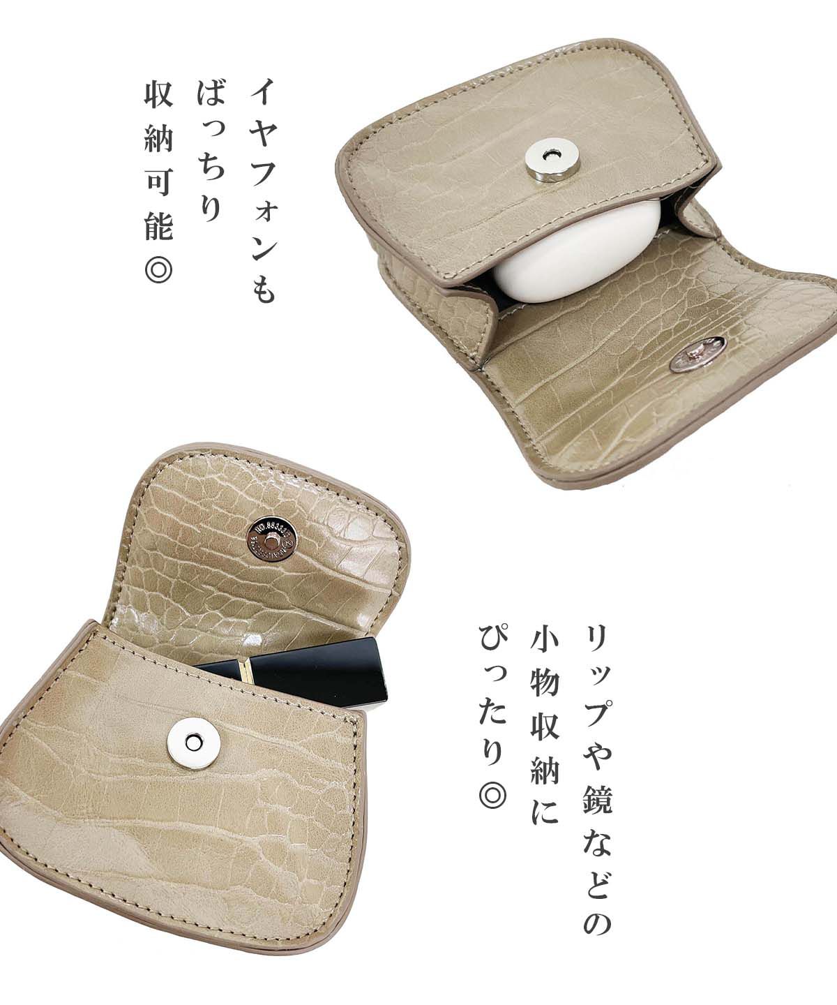 日本服飾代購 - 人氣定番 多功能隨身三用小側背包-米