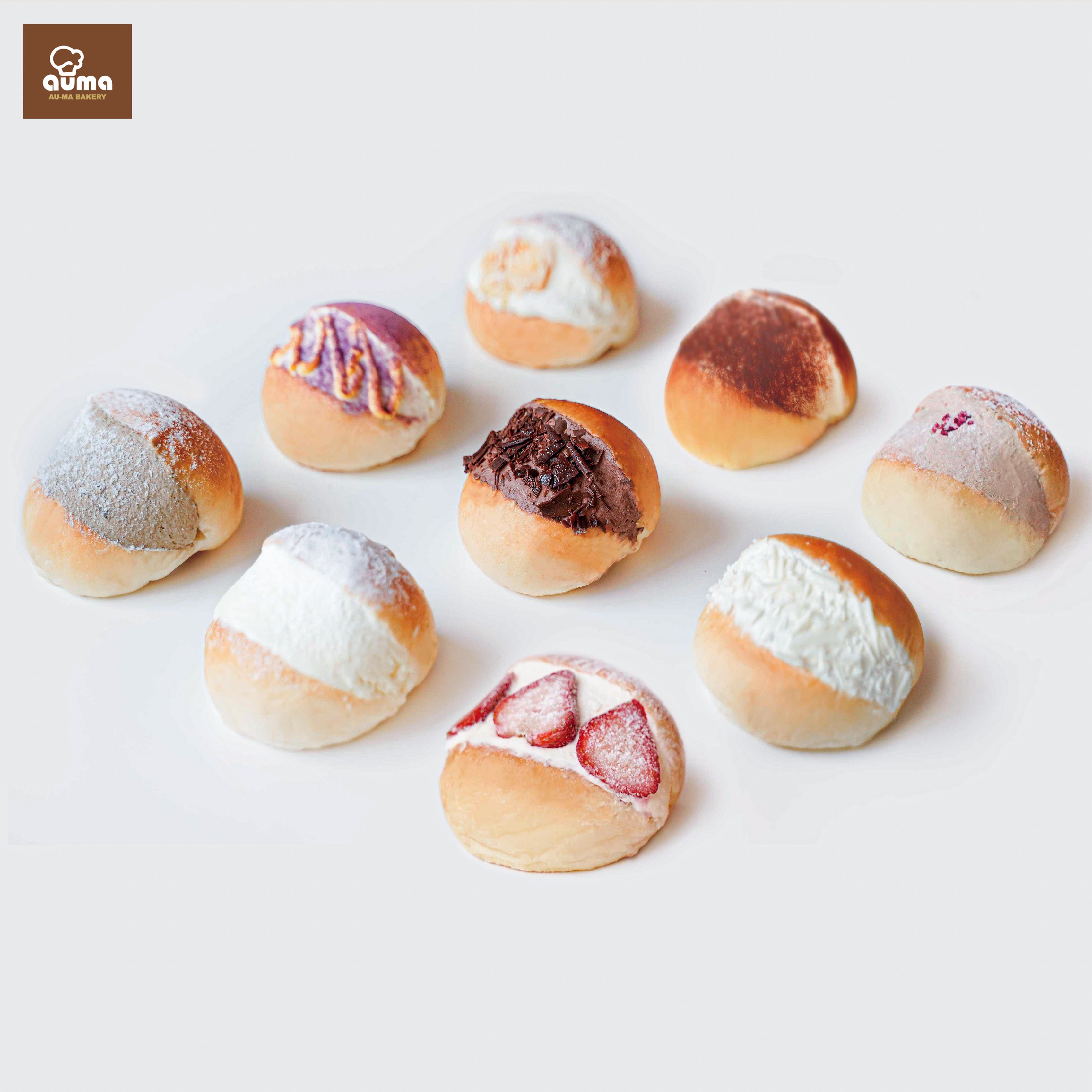 奧瑪烘焙 - Maritozzo 羅馬生乳包-米歇爾・柯茲巧克力-110g±4.5/個，共2個