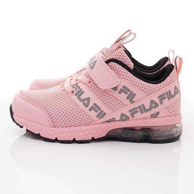 FILA - 氣墊慢跑運動鞋-2-J429X-550粉(中大童段)-運動鞋-粉