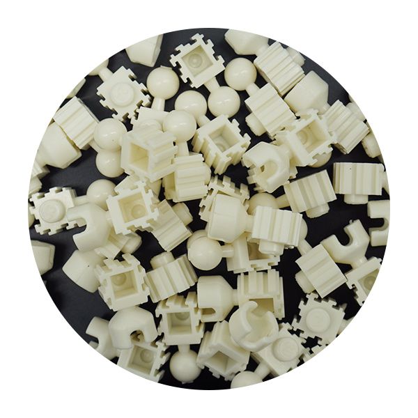 韓國 Color Story - 免燙拼豆配件-關節豆20入(白/10mm)