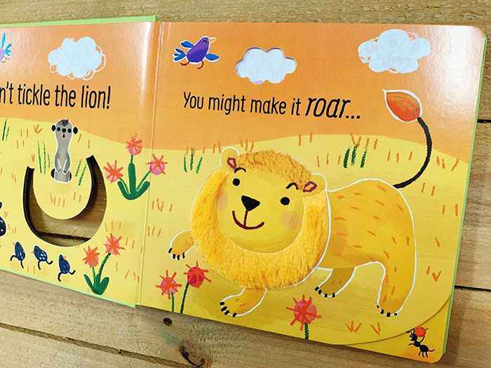 Don't tickle the Lion! 獅子搔搔癢（觸摸音效書）