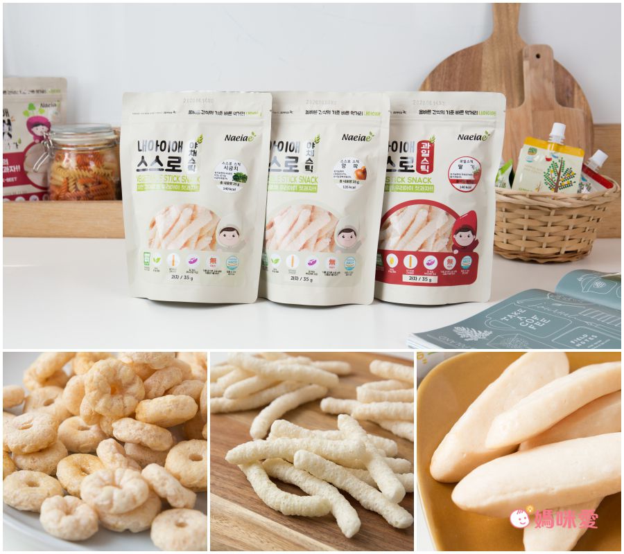 【韓國Naeiae米餅】 無添加低鈉米餅 / 幼兒水果乾