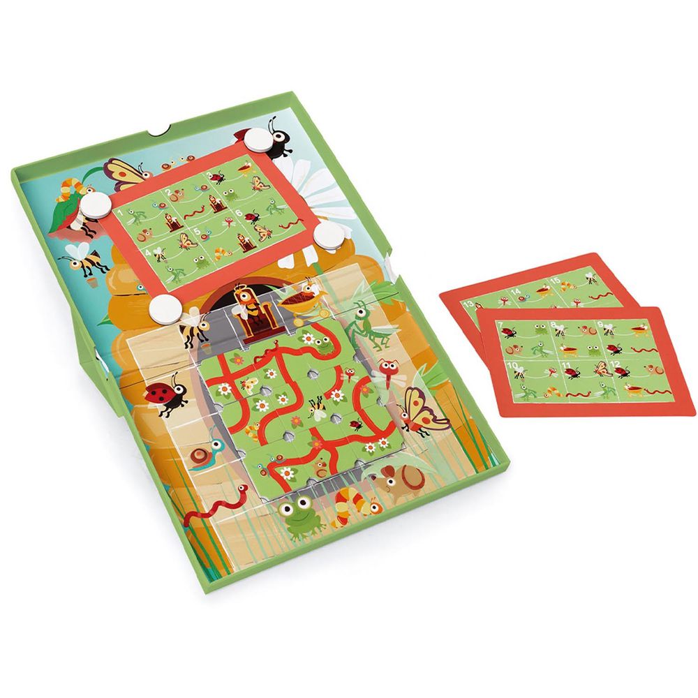 比利時 Scratch - 幼兒桌遊玩具-花園迷宮