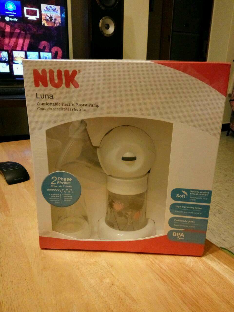 出售 全新 NUK-luna 雙重電動吸乳器