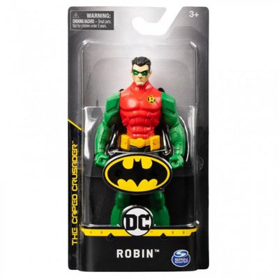 DC 漫畫 - BATMAN蝙蝠俠-6吋人偶- 羅賓