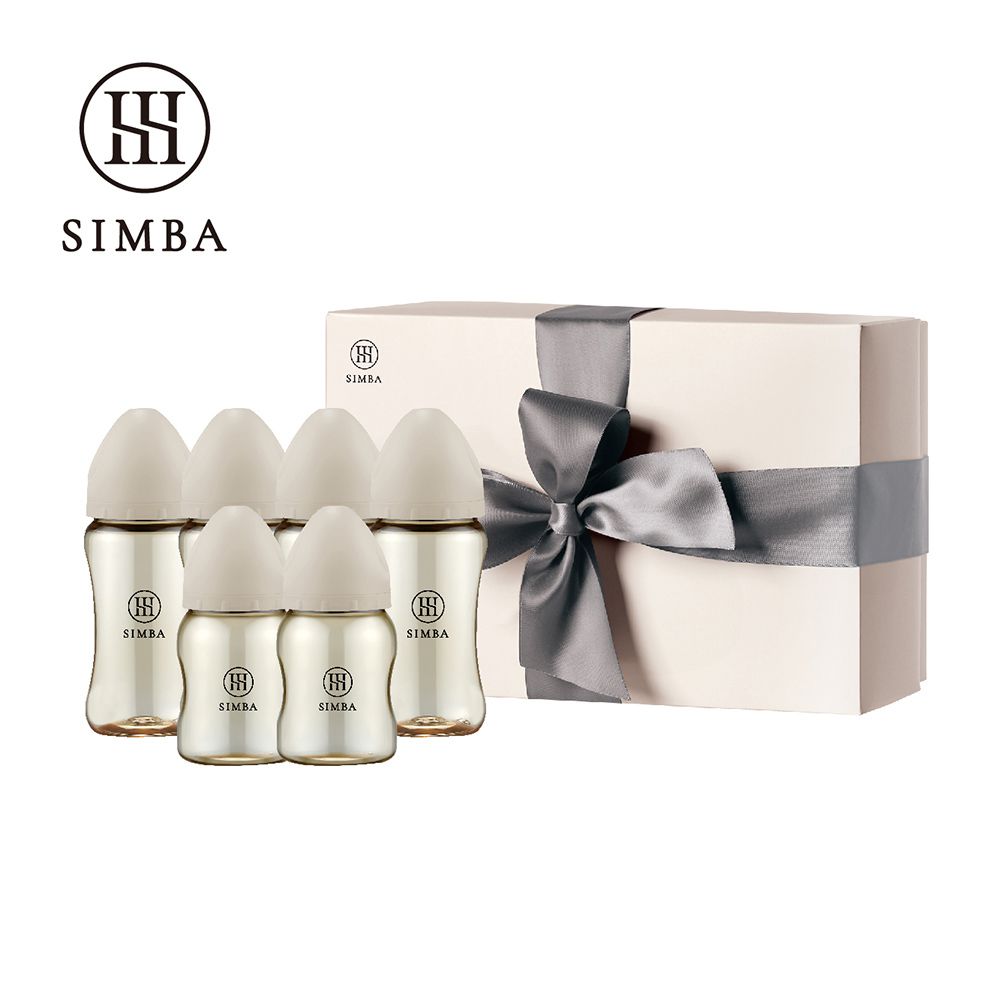 蘊蜜鉑金PPSU寬口奶瓶禮盒-杏茶