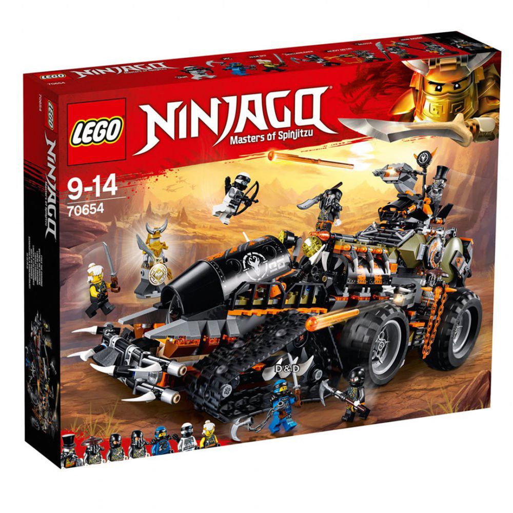 樂高 NINJAGO 旋風忍者系列 - 獵龍戰車 70654-1179pcs