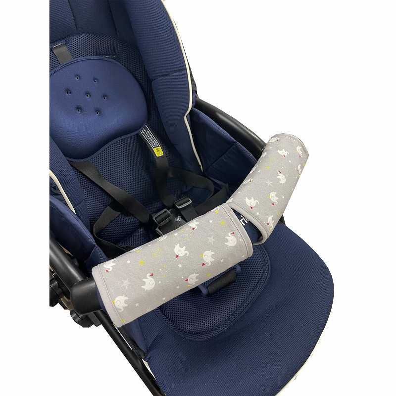 akachan honpo - angelette背帶口水巾-白色 (W215×H165mm)