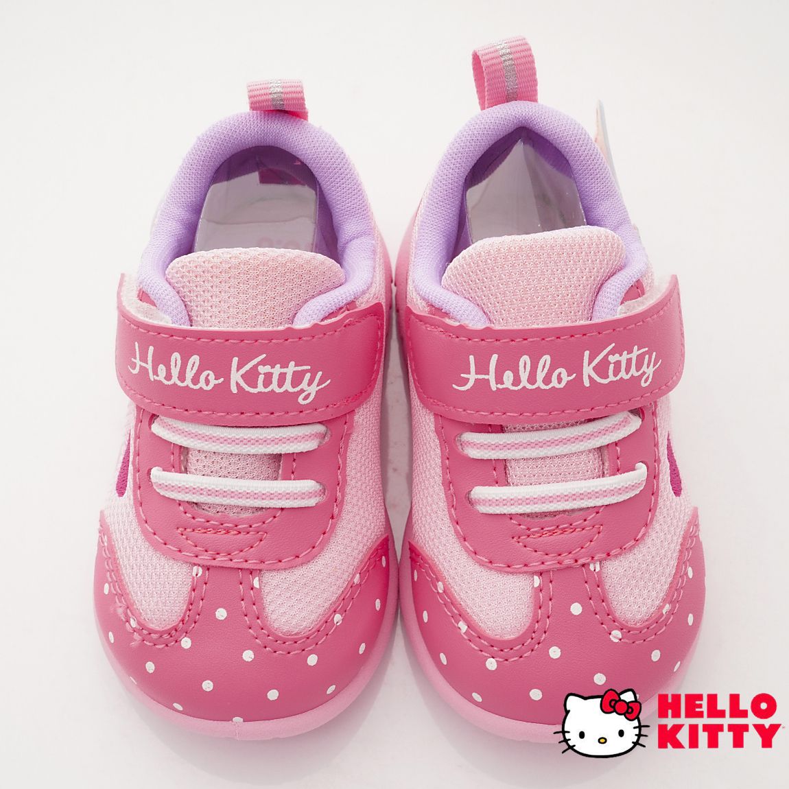 HELLO KITTY - 台灣製甜心休閒運動款(小童段)-運動鞋-粉