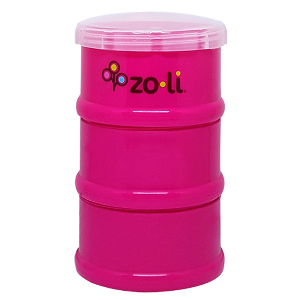 美國 Zoli - 可疊式副食品分裝盒-甜心粉