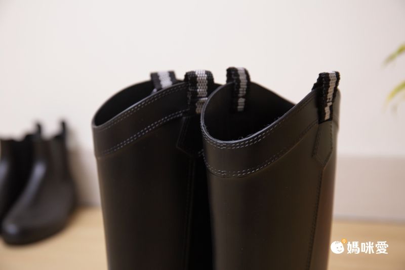 日本 Stream - 晴雨兩穿大人雨鞋-平底休閒款-白