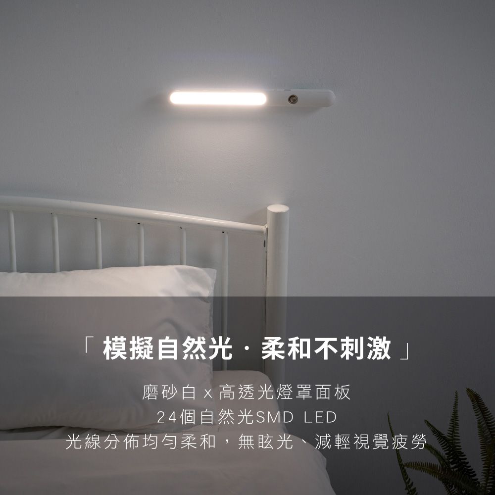 KINYO - 卡卡燈-雙燈全配組 (一秒磁吸、創新照明)-PLED4647