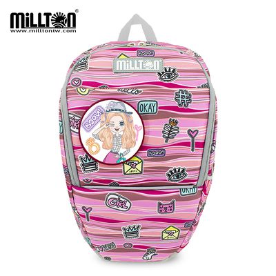 澳洲 Millton - 休閒護脊書包｜粉甜奇蹟Amazing Fans｜10L 200g