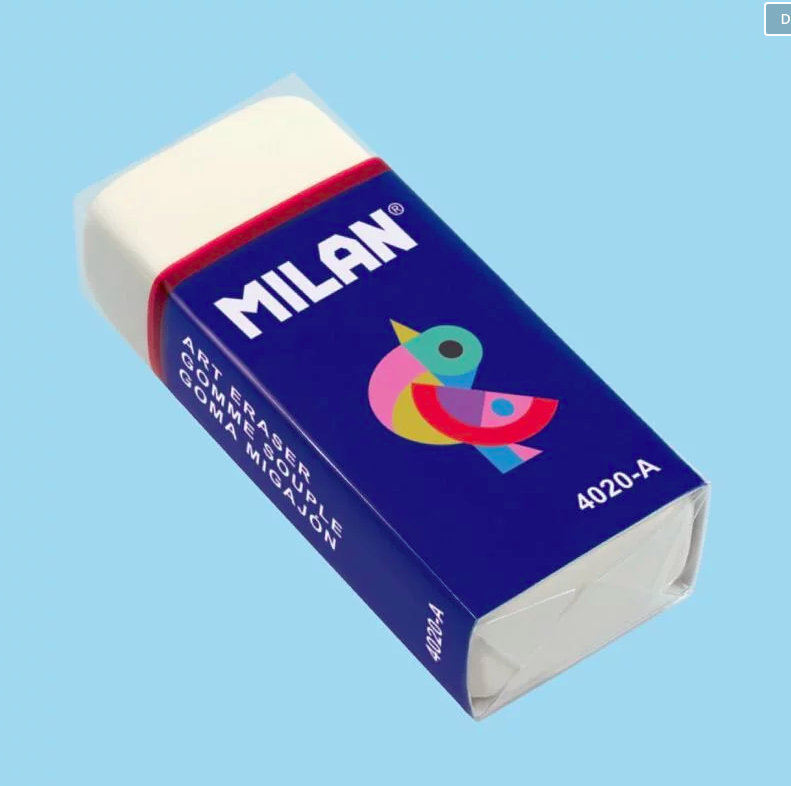 MILAN - 經典橡皮擦-幾何動物(5入)