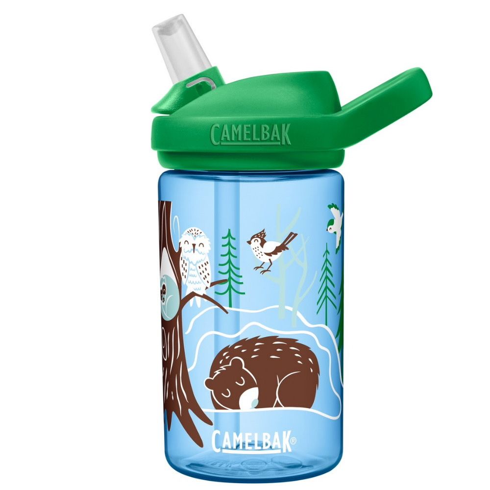 CamelBak - EDDY+ 兒童吸管運動水瓶-冬眠動物 (400ml)-156g