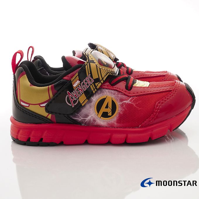 Moonstar日本月星 - 月星漫威聯名運動鞋-鋼鐵人(中小童段)-運動鞋-紅