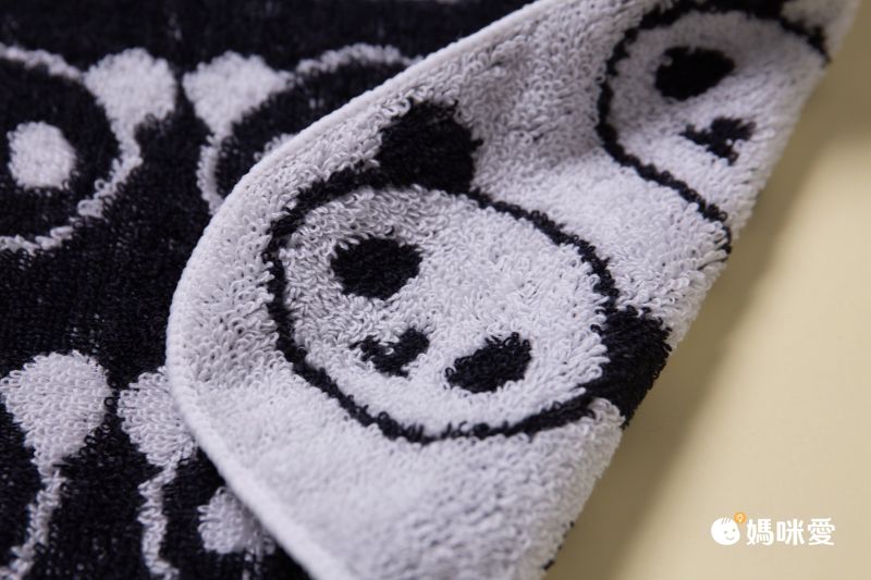 日本 Stream - 100%棉印花手帕/方巾/擦手巾-貓咪派對-淺藍 (25x25cm)