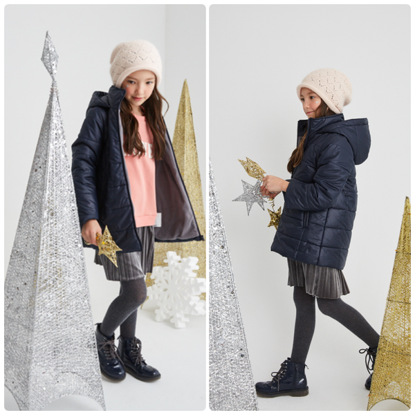 【麗嬰房Little moni 3M科技羽絨外套/背心】下雨沒帶傘也不怕～