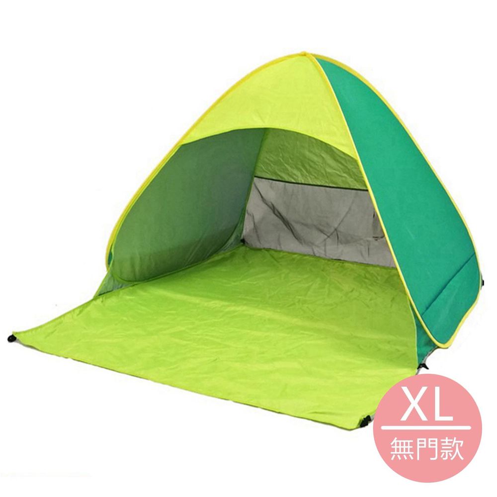 Vanibaby - 秒開抗UV遮陽帳篷-XL 無門款(適用3人)-綠色 (XL)