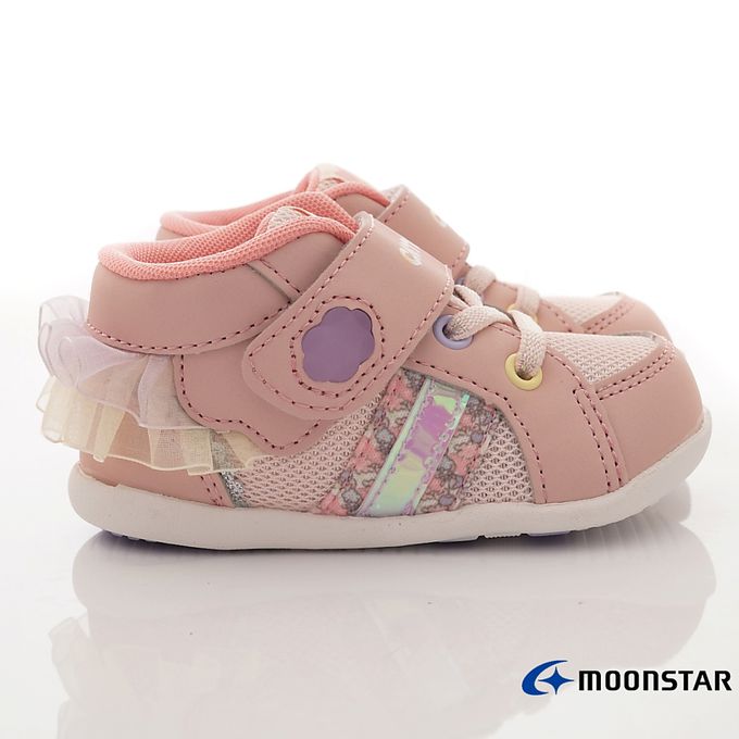 Moonstar日本月星 - 赤子心系列寶寶學步款(寶寶段)-學步鞋-粉