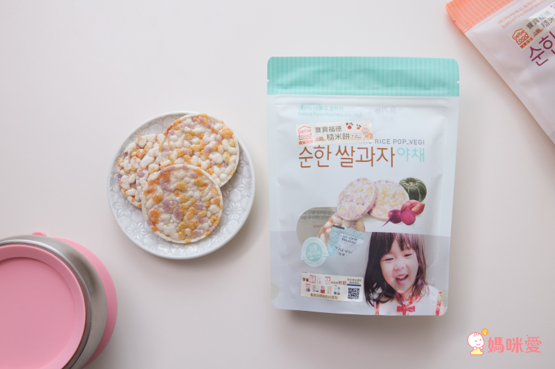 韓國bebefood寶寶福德 - 糙米餅-蔬菜