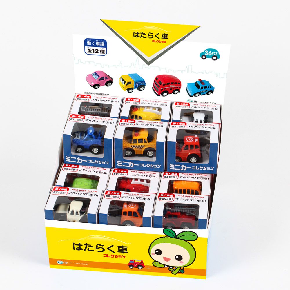 世一文化 - 合金迴力迷你小車(12款隨機)