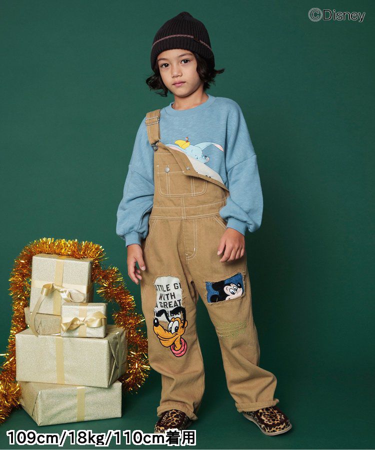 日本 BREEZE - 迪士尼限定 裏毛長袖上衣-米奇毛衣-紅