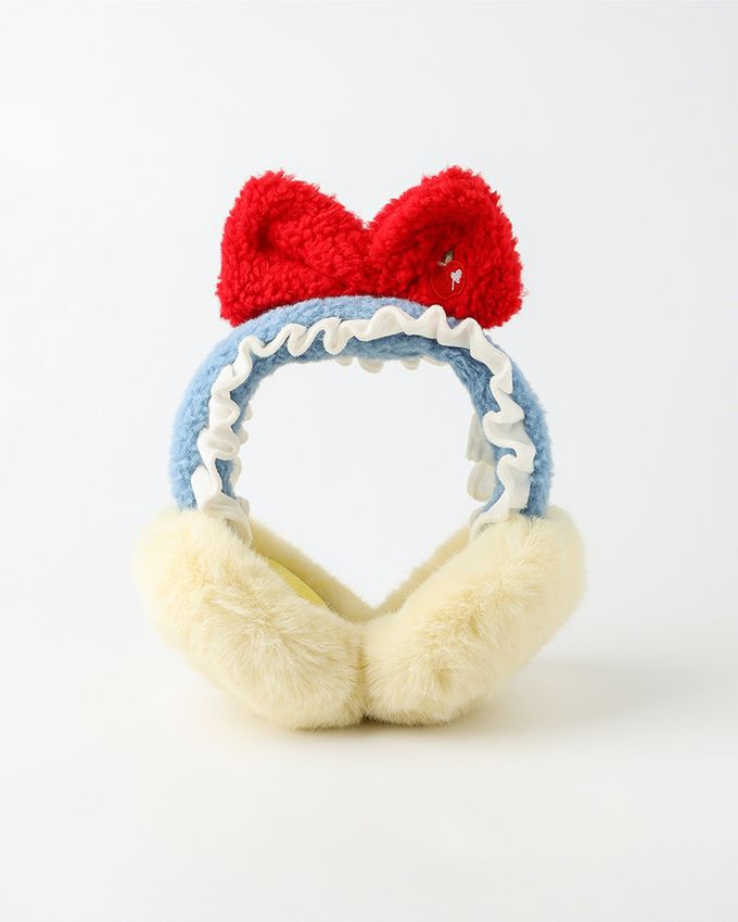 韓國 OZKIZ - 冬日絨毛保暖耳罩-公主蝴蝶結 (Free)