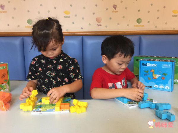 互動型益智積木❤【韓國AniBlock AR積木】❤結合俄羅斯方塊＋七巧板＋AR技術☞孩子越玩越聰明