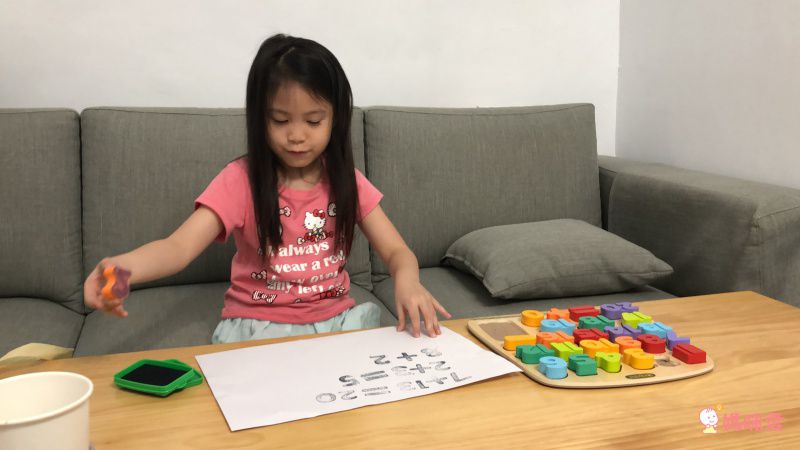 Crayola繪兒樂 - 早教創意啟蒙趣味蓋印塗鴉數字木拼圖-【獨家送】Crayola質感收納袋