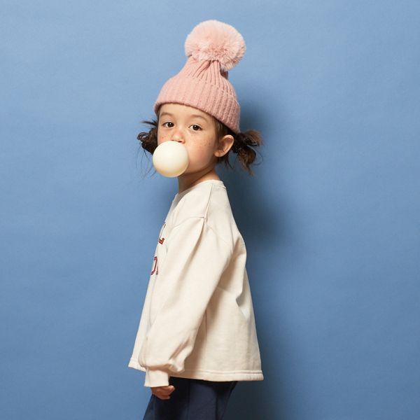 日本 Lycee mine - [推薦]定番百搭標語大學T-淺棕