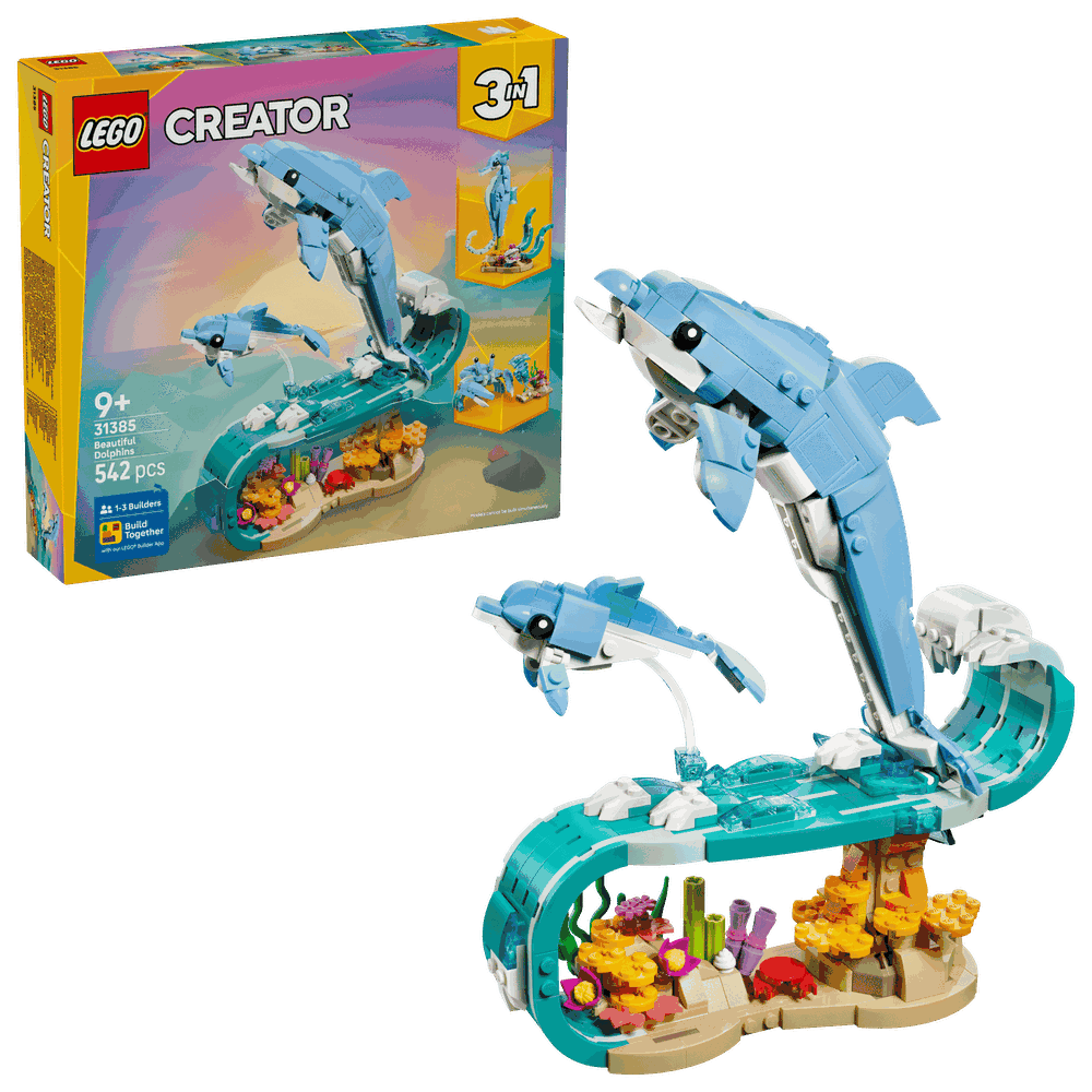 LEGO 31385 海洋動物：美麗海豚 Sea Animals : Beautiful Dolphins