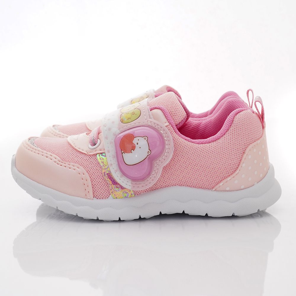 角落生物 - 台灣製電燈運動鞋(中小童段)-運動鞋-粉