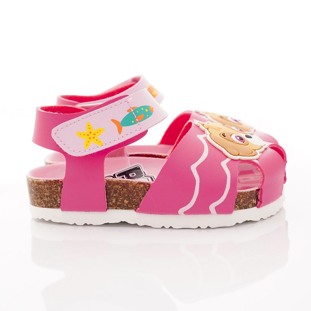 汪汪隊立大功 - 護趾涼鞋(中小童段)-桃紅