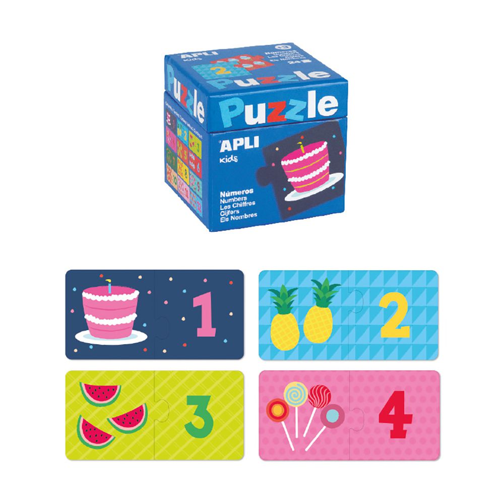 西班牙 APLI - 綜合關聯性拼圖-數與量