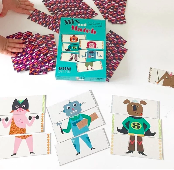 北歐最強育兒術 ♕【瑞典 OMM Design】童趣桌遊增進親子互動、啟蒙智力發展♡