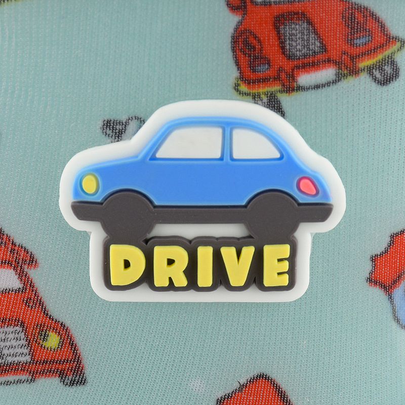 akachan honpo - 雨鞋 左右腳易分辨-汽車-藍色