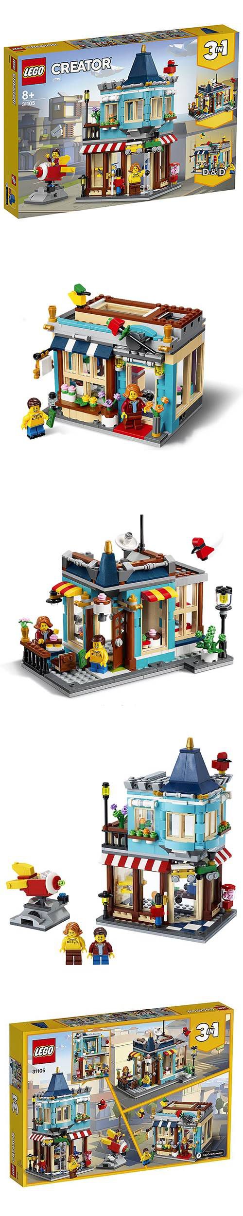 樂高 LEGO - 樂高 Creator 三合一創意大師系列 -  排屋玩具店 31105-554pcs