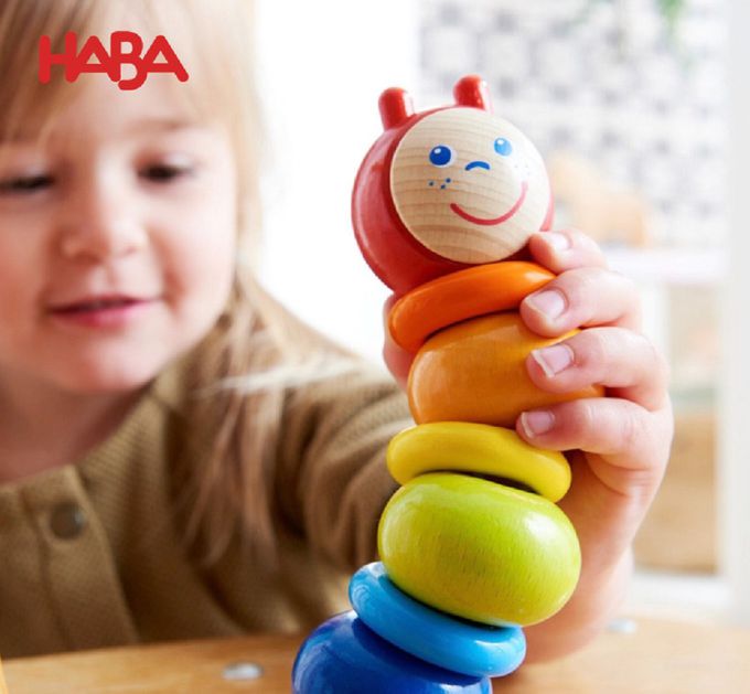 德國HABA - 寶寶拼圖板-動物朋友